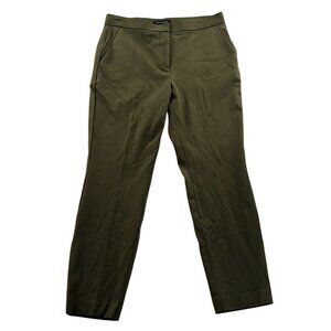 Banana Republic Womens Pants Size 8 Olive Green Slim-Fit Skinny Ankle Trouser